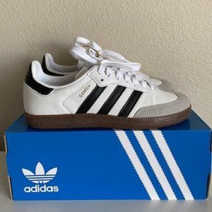 Adidas Samba White Sneakers *Brand New in Box*